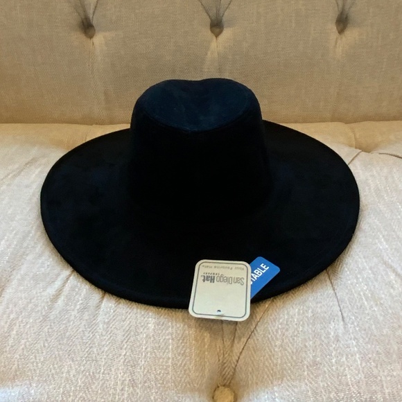 Anthropologie San Diego Hat Co. Suede Fedora - Picture 12 of 16